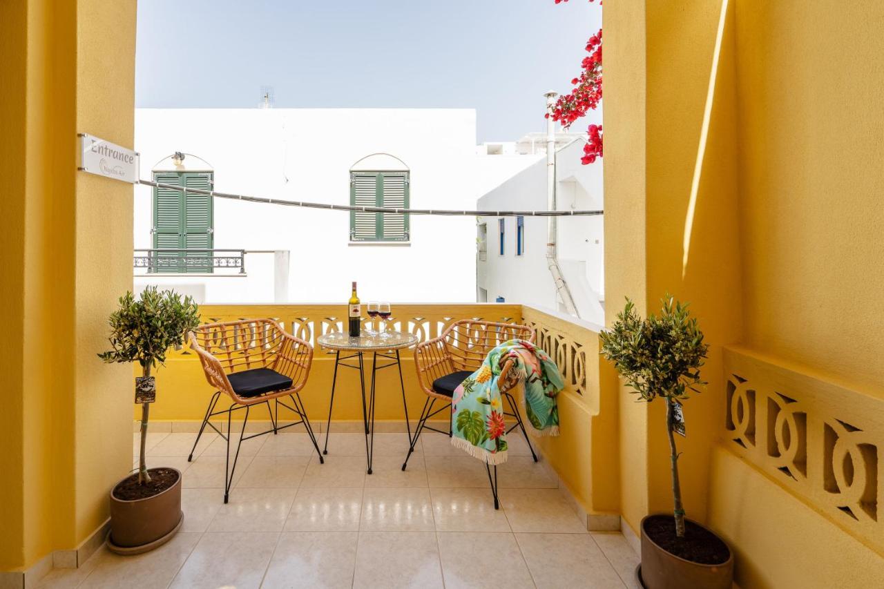 Naxosair1 Aparthotel Naxos City Bagian luar foto