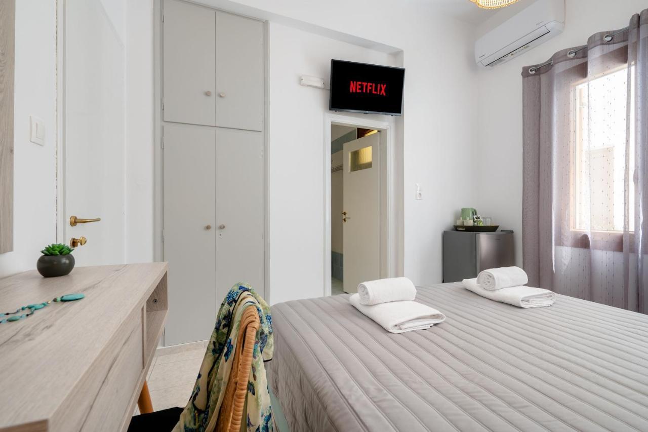 Naxosair1 Aparthotel Naxos City Bagian luar foto