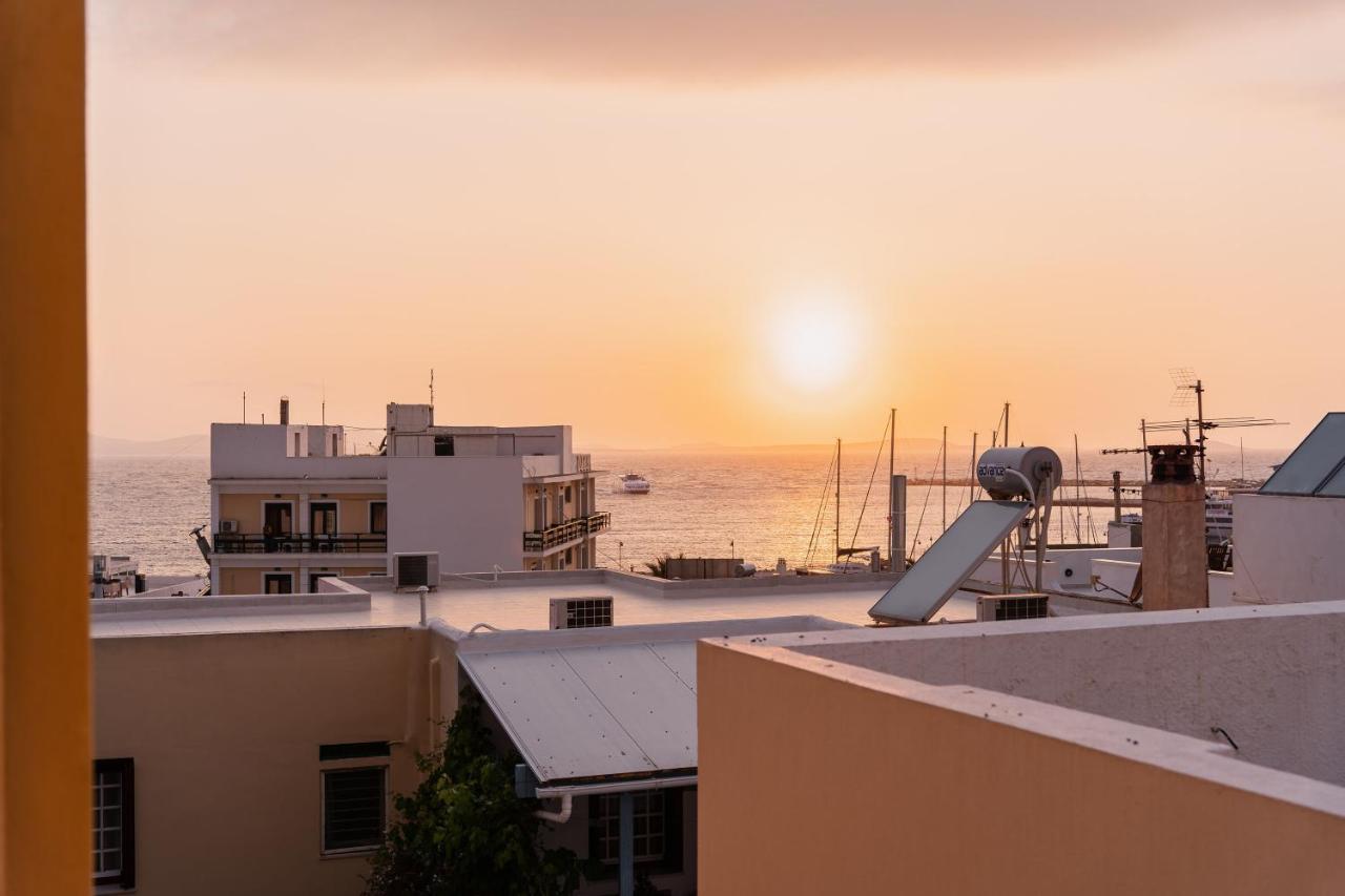 Naxosair1 Aparthotel Naxos City Bagian luar foto