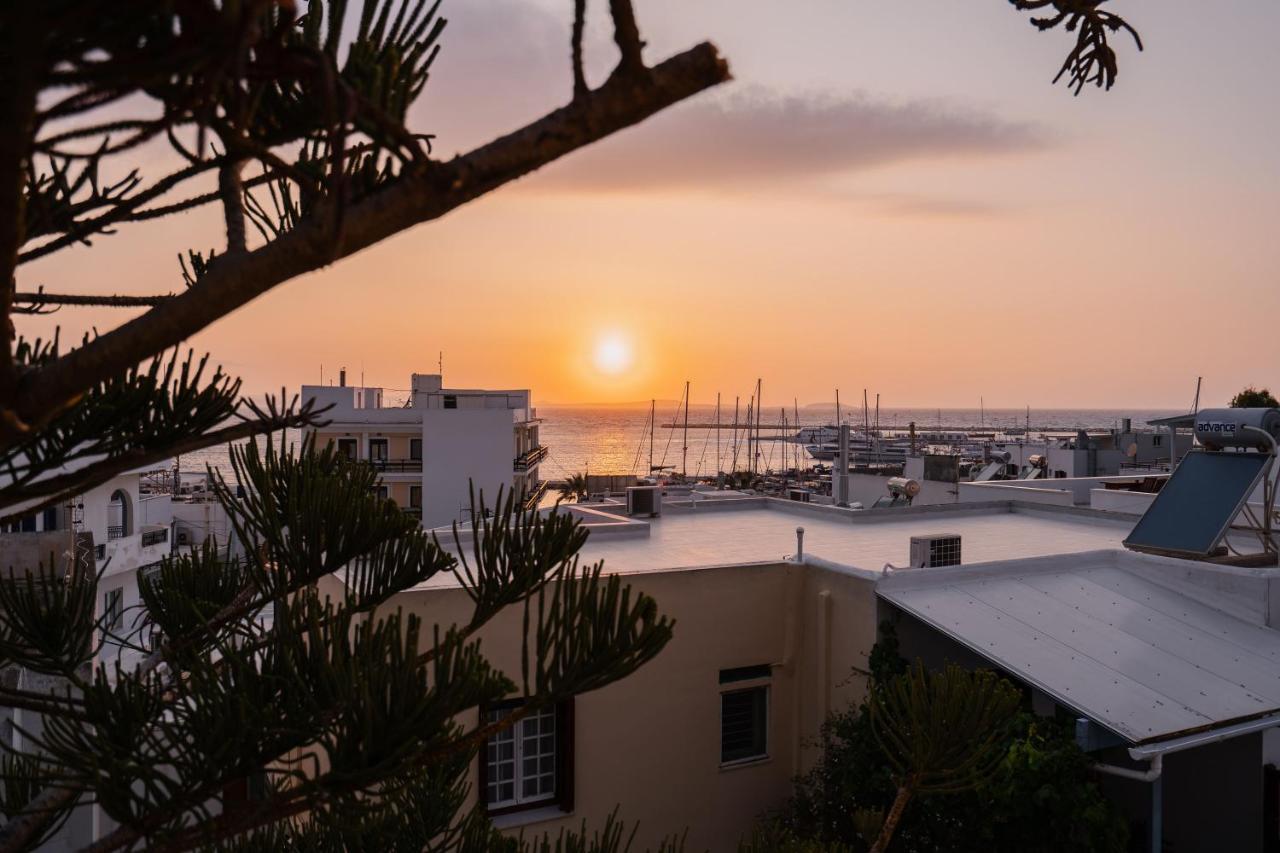 Naxosair1 Aparthotel Naxos City Bagian luar foto