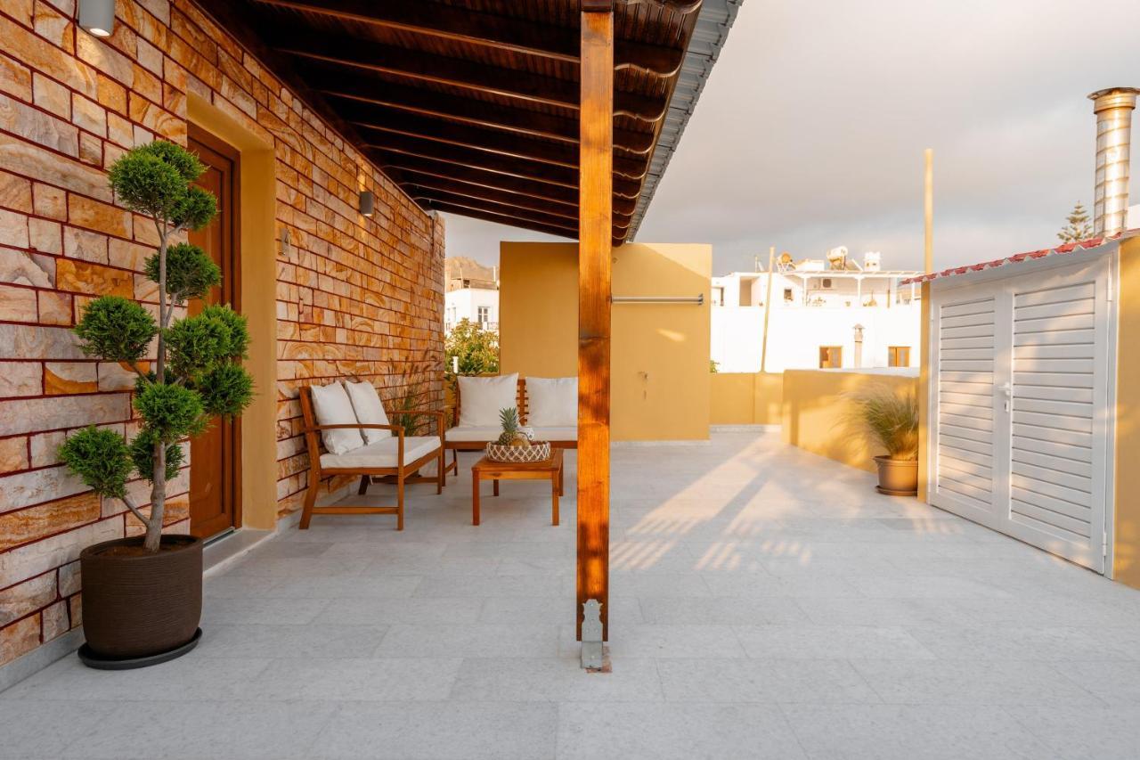 Naxosair1 Aparthotel Naxos City Bagian luar foto