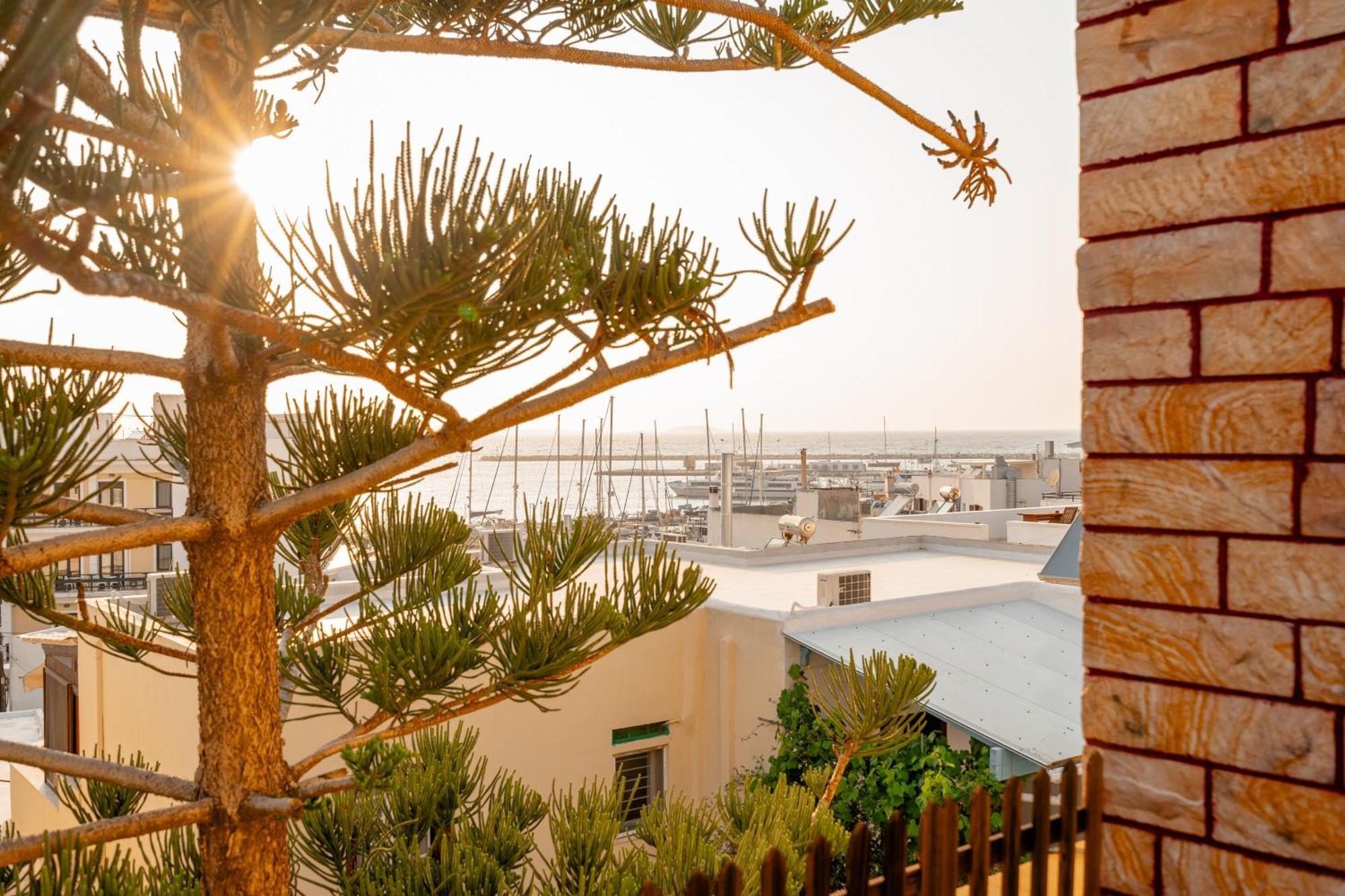 Naxosair1 Aparthotel Naxos City Bagian luar foto